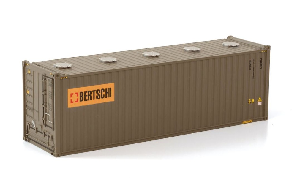 30 Fuß Container Bertschi Wsi Models 01-3932 Maßstab 1/50 
