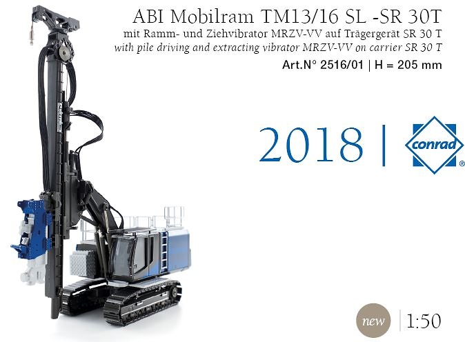 Abi Telescopmäkler 13/16 SL Mobilram auf SR 30 T Conrad Modelle 2516 