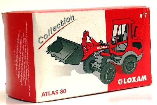 Atlas 80 Oloxam Radlader Nzg Modelle 444 Masstab 1/50 