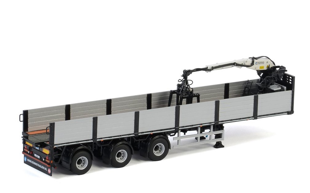 Auflieger Steintransport mit Kran Wsi Models 2087 