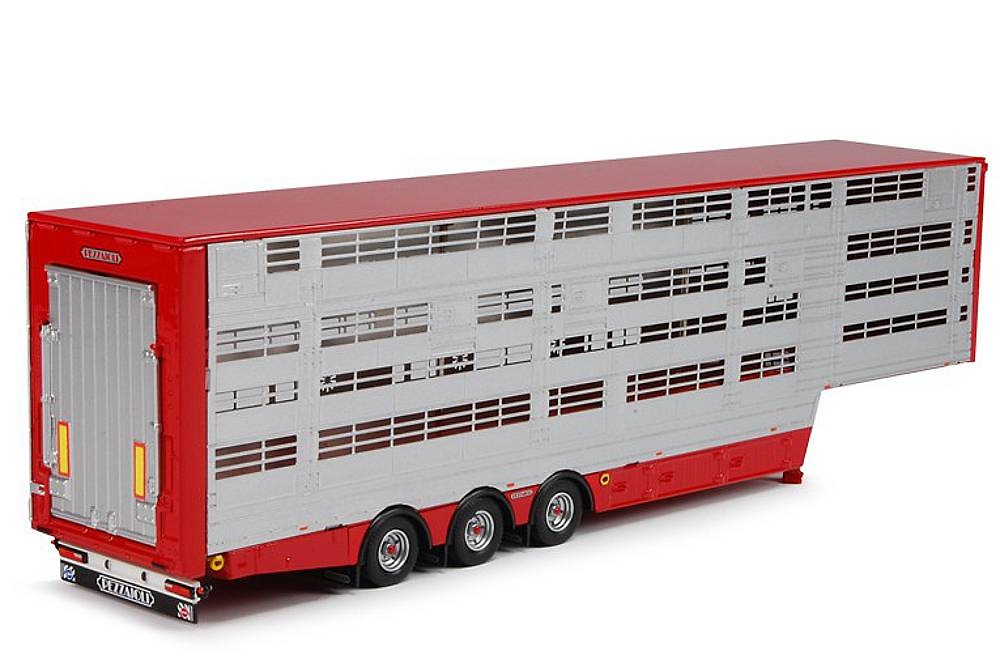 Auflieger Viehtransport, Tekno 63109 Masstab 1/50 