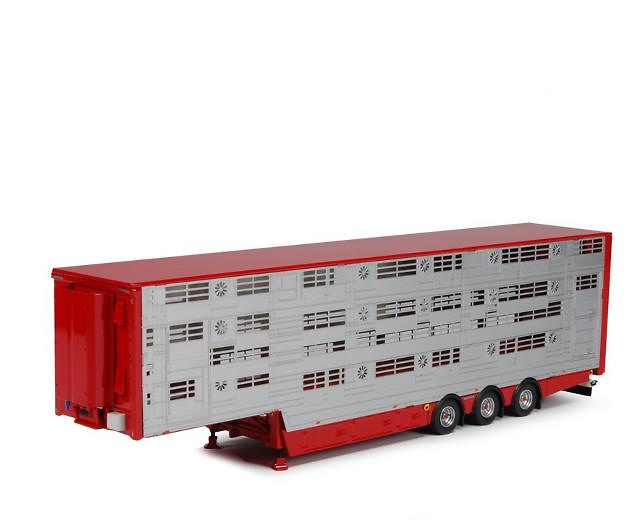 Auflieger Viehtransport, Tekno 63109 Masstab 1/50 