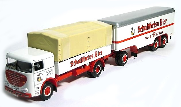 Büssing LU 11/16 Schultheiss Minichamps 499073922 Masstab 1/43 