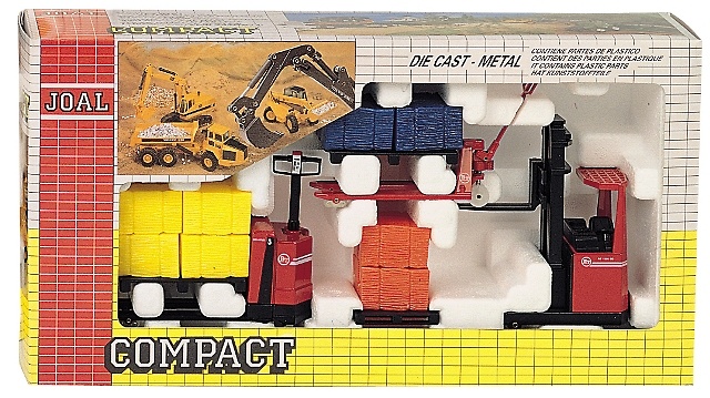 BT Set Lagermaschinen Gabelstapler Joal 1/25 