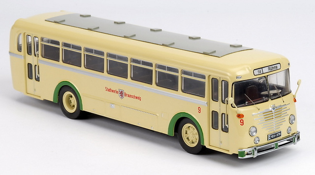 BUESSING 6500T Stadtwerke Braunschw. Schuco 1/43 