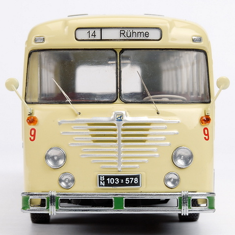 BUESSING 6500T Stadtwerke Braunschw. Schuco 1/43 