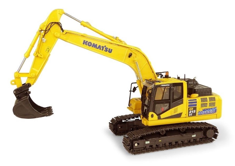 Bagger Komatsu HB215 LC-3 Hybrid Universal Hobbies 8135 Masstab 1/50 