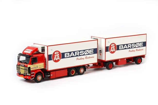 Barsoe - Danmark Scania R113/R143 Combi Wsi Models 07-1012 Masstab 1/50 