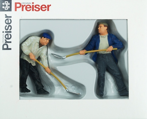 Bauarbeiter Preiser 1/32 