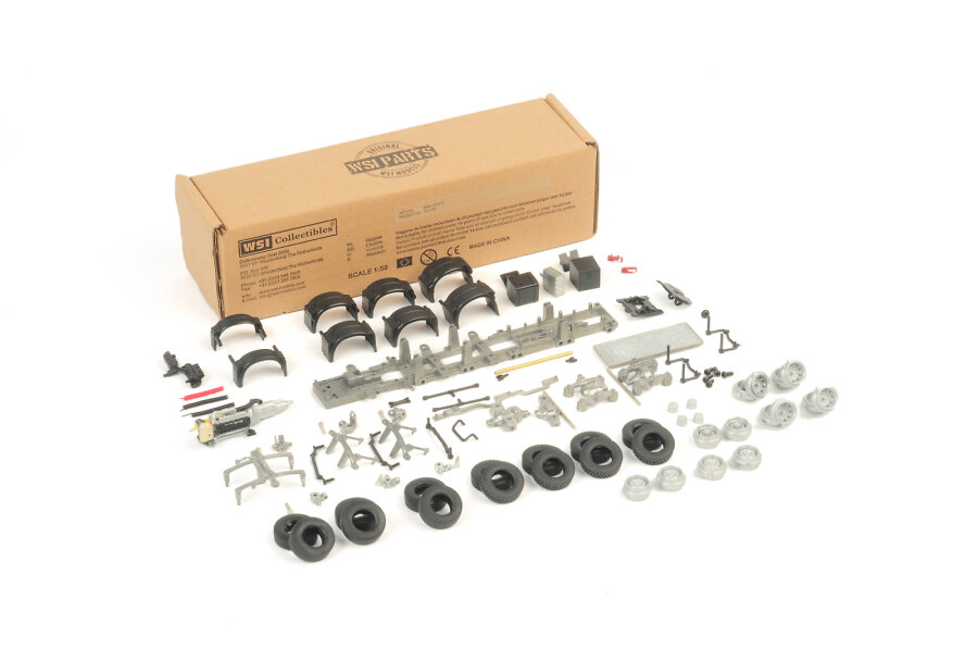 Bausatz kit chasis Man 10x4 G- Wsi Parts 10-1150 Masstab 1/50 