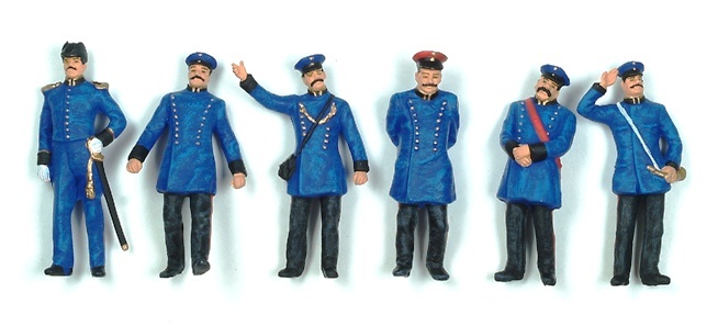 Bahnpersonal Bayern 1900 Preiser 65302 Masstab 1/43 