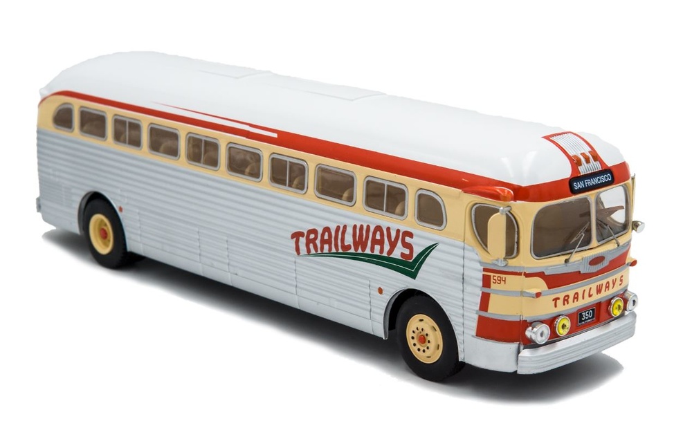 Bus GMC Trailways - Ixo Models 1/43 