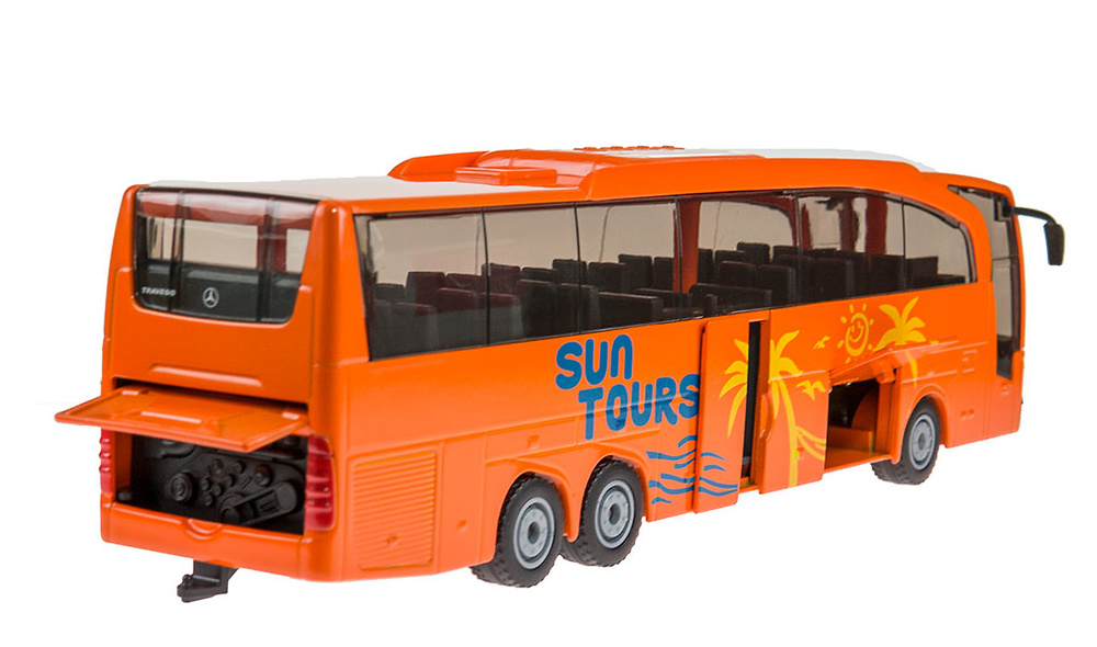 Bus Mercedes Travego Reisebus Sun Tours Siku 3738 Masstab 1/50 