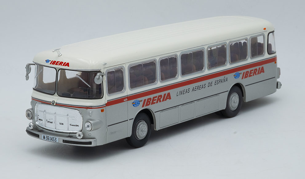 Autobús Pegaso 5061 - Seida - Iberia (1963) - Salvat - escala 1/43 