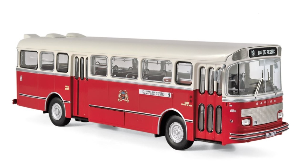 Bus Saviem S105M 1969 Norev 530040 Masstab 1/43 