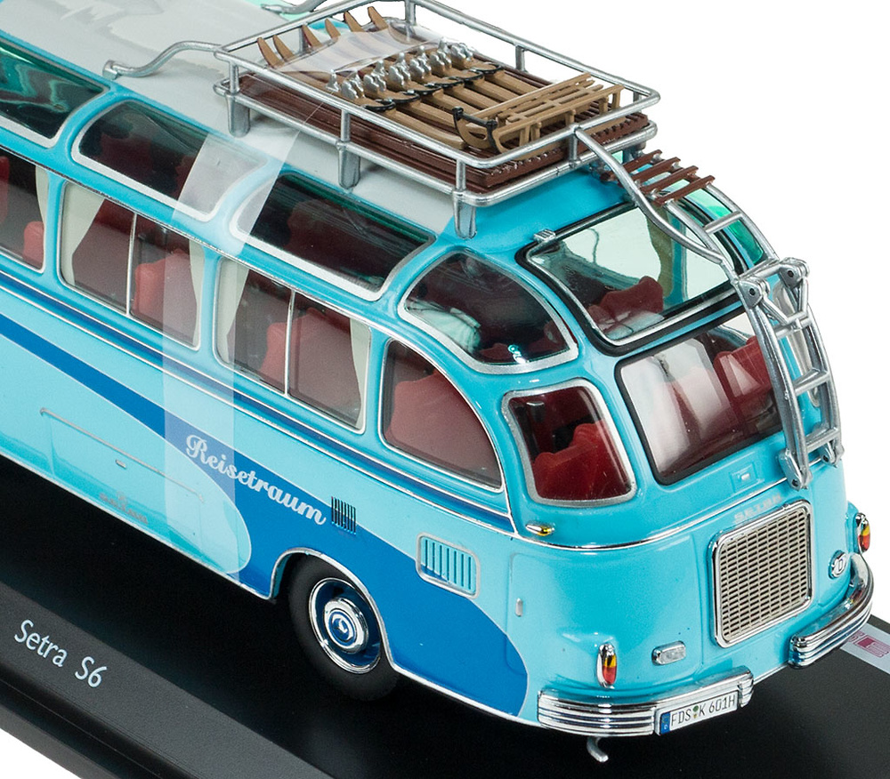 Bus Setra S6 Reisetraum Schuco 450283800 Masstab 1/43 