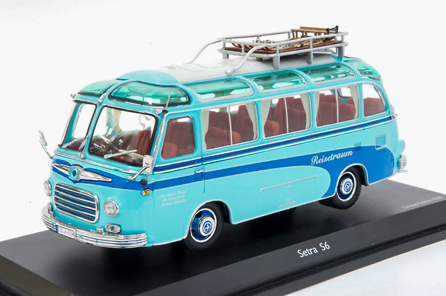 Bus Setra S6 Reisetraum Schuco 450283800 Masstab 1/43 