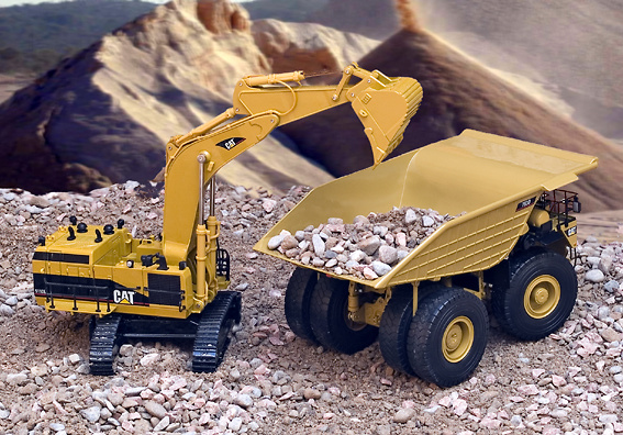 CAT® 793D Dumper Norscot 1/50 