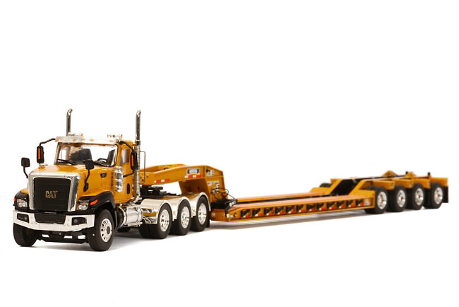 CT680 8x4 Yellow Rogers 4-achs tieflader Wsi Models 39-1010 