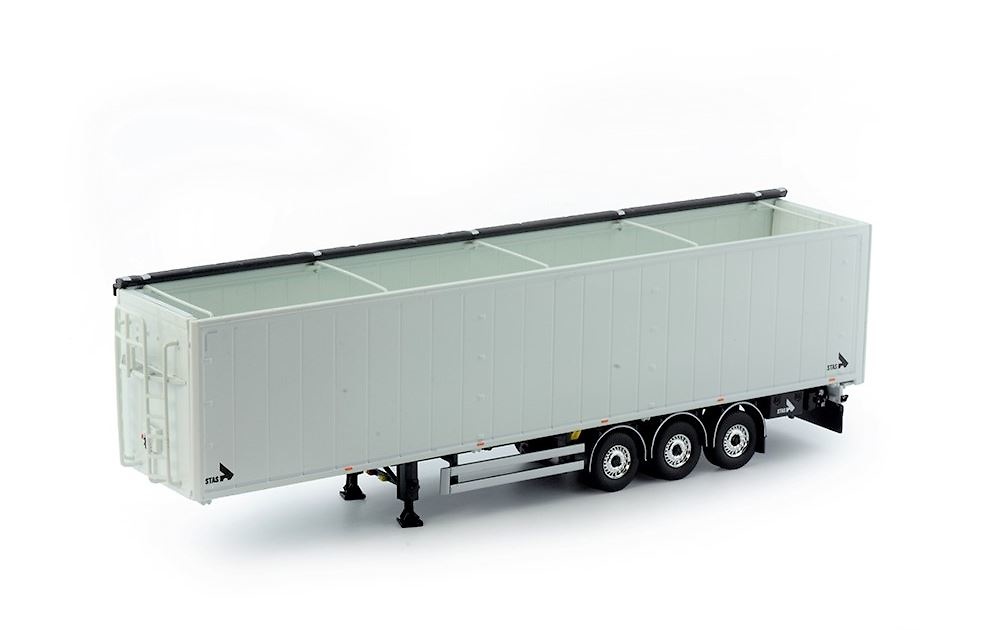 Cargo Floor trailer Stas Tekno 81616 Masstab 1/50 