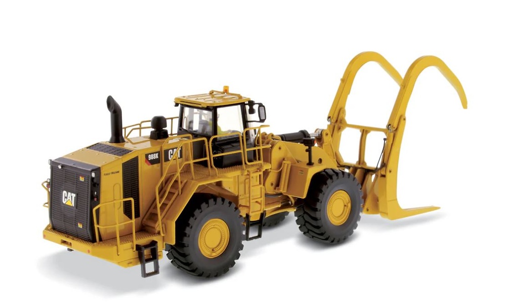 Cat 988k Radlader mit Rundholzgabel - Diecast Masters 85901 Masstab 1/50 