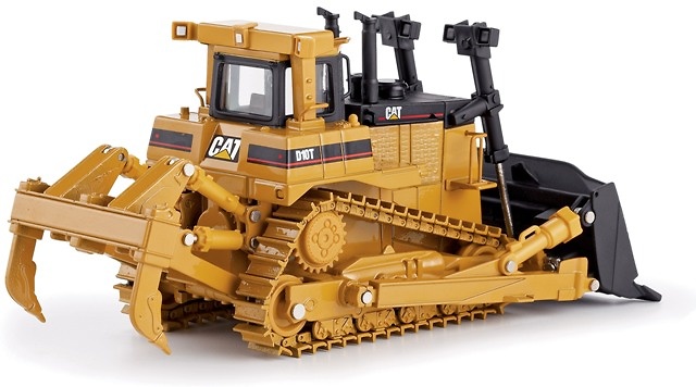 Caterpillar Cat D10T Bulldozer Metallketten, Norscot 55158 Masstab 1/50 