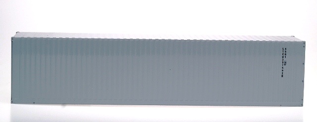 Container Auflieger. 45 Ft blaues Chassis Liontoys 1/50 