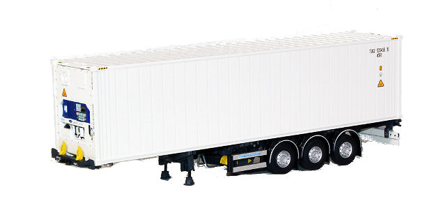D-Tec Flexitrailer mit Kühlkontainer 40 ft, Tekno 1/50 
