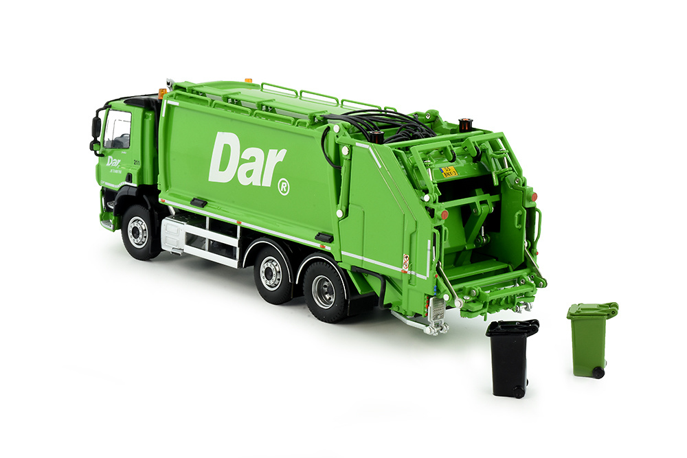 DAF CF LW Müllwagen Tekno 84292 im Maßstab 1:50 