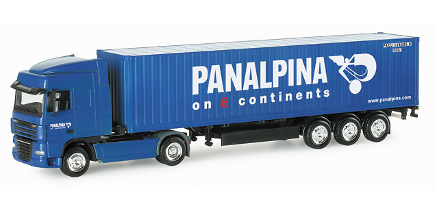 DAF XF 105 SC Container-Sattelzug 