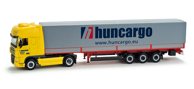 DAF XF 105 SSC Planen-Sattelzug 
