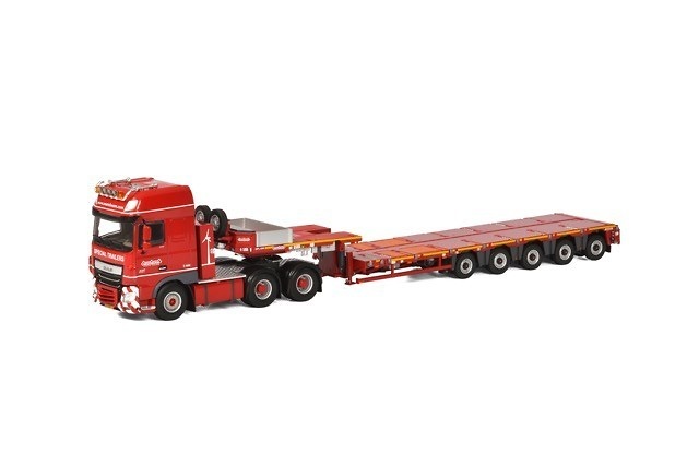 Daf Xf Ssc - Nooteboom Multi-PX 5 achs Wsi Models Masstab 1/50 