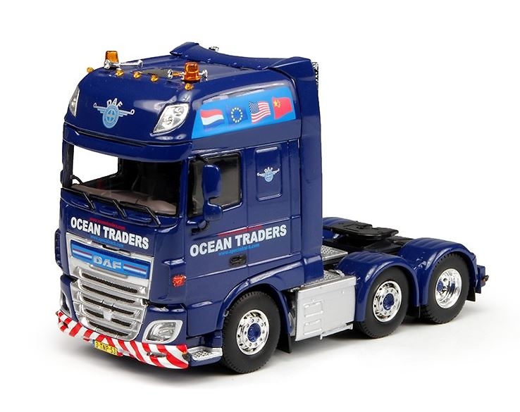 Daf xf Euro 6 SSC 4x2 - Ocean Traders - Tekno 70174 Masstab 1/50 