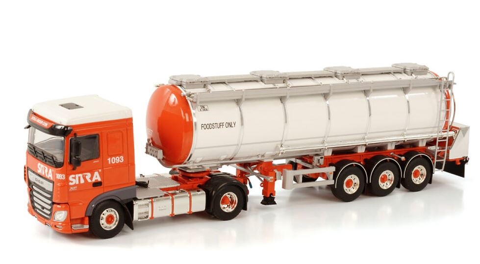 Daf xf space cab my2017 Tank - Sitra transport - Wsi Models 1/50 