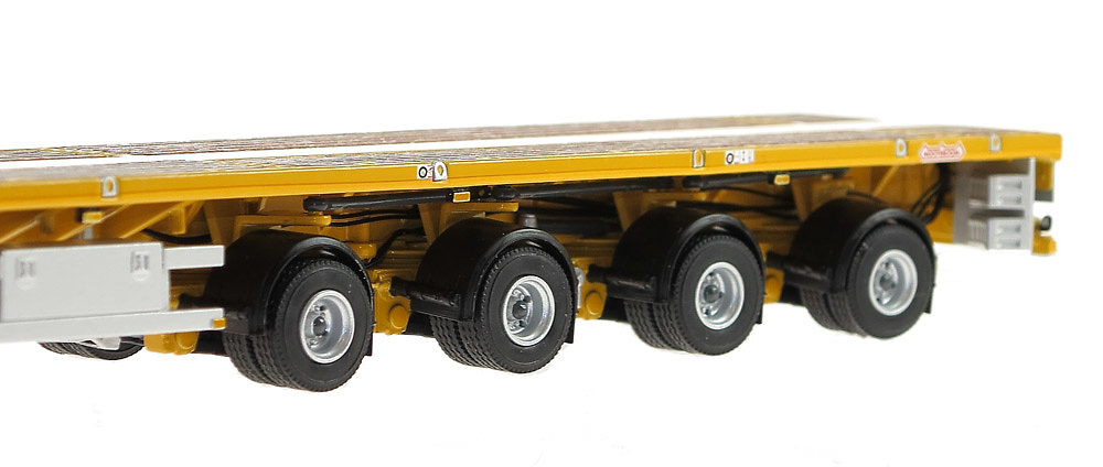 Doniz 4-axle Telestep Nooteboom + Mercedes MP3 6x4, Wsi Models 5128580 Masstab 1/50 