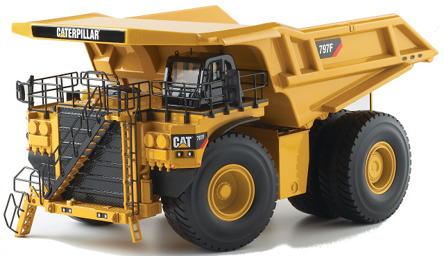 Dumper Cat 797 F Norscot 55206 Masstab 1/50 