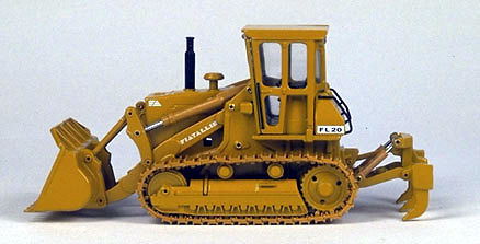 FIAT ALLIS FL20 Bulldozer con cabina Old Cars 1/50 