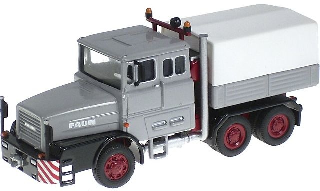 Faun L1206 historische Schwerlast-Zugmaschine Nzg Modelle 559 Masstab 1/87 