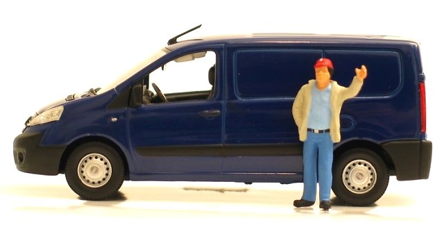 Fiat Scudo Lieferwagen Azul Norev 776002 