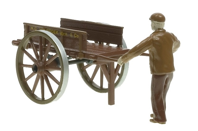 Figur mit Handwagen Lion Toys 1/50 