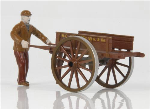 Figur mit Handwagen Lion Toys 1/50 