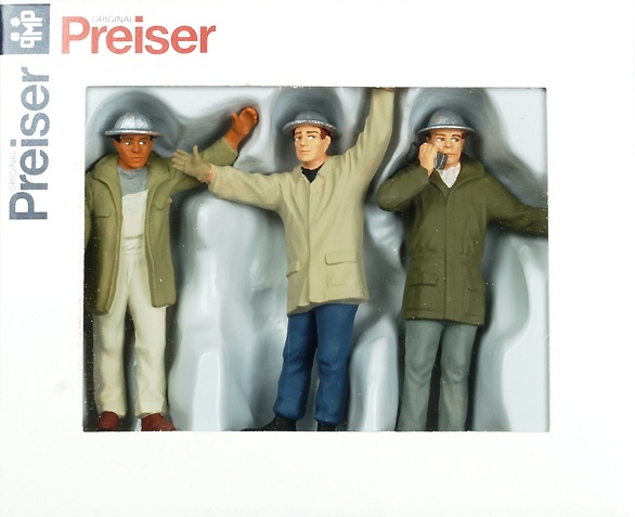 Figuras Industriearbeiter Preiser 63052 Masstab 1/32 
