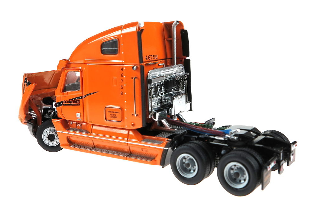 Freightliner 6x4 Schneider FL - W/ East Flatbed trailer, Sword Models 1/50 