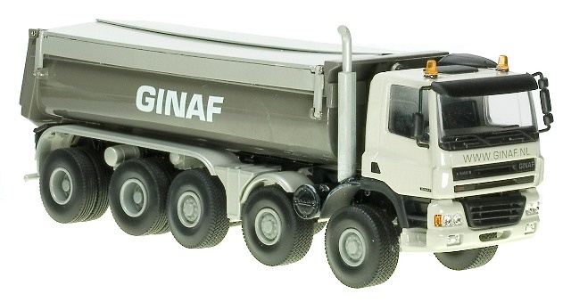 GINAF 10X4 Kipper Liontoys 1/50 
