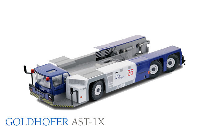Goldhofer Ast-1x Flugzeugschlepper, Conrad Modelle 1/50 5514 