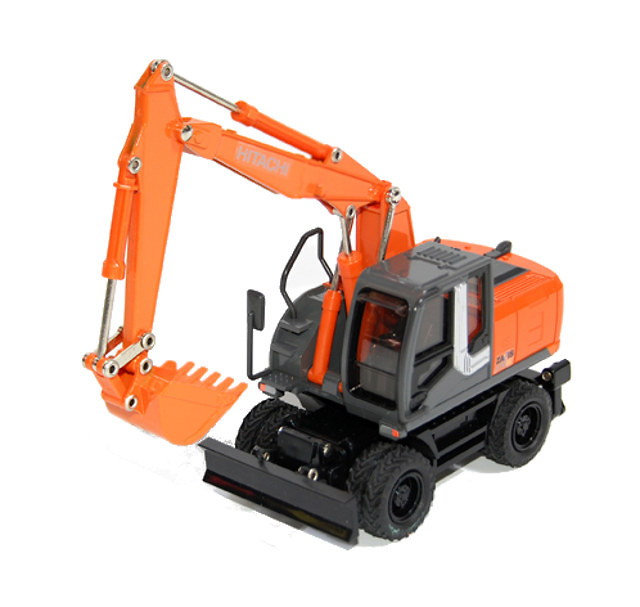 Hitachi Zx 170 W excavadora de ruedas 1/50 