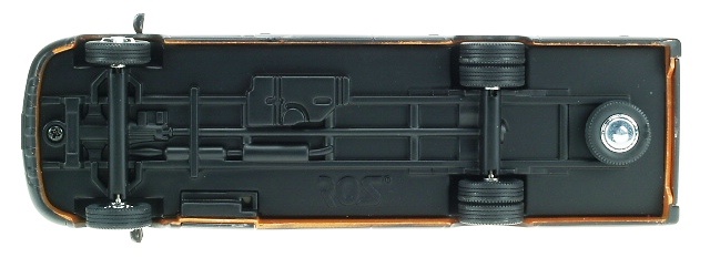 IVECO NEW MODEL Minibus Ros 1/43 