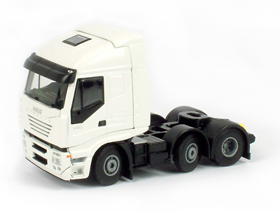 IVECO Stralis ES 6x2 Weiss Liontoys 1/50 