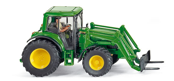 John Deere 6920 S mit Frontlader, Wiking 1/87 