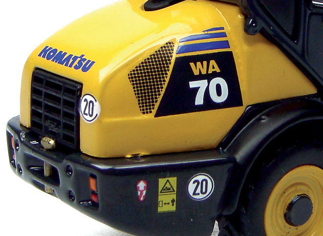 KOMATSU WA70 RADLADER 1/50 